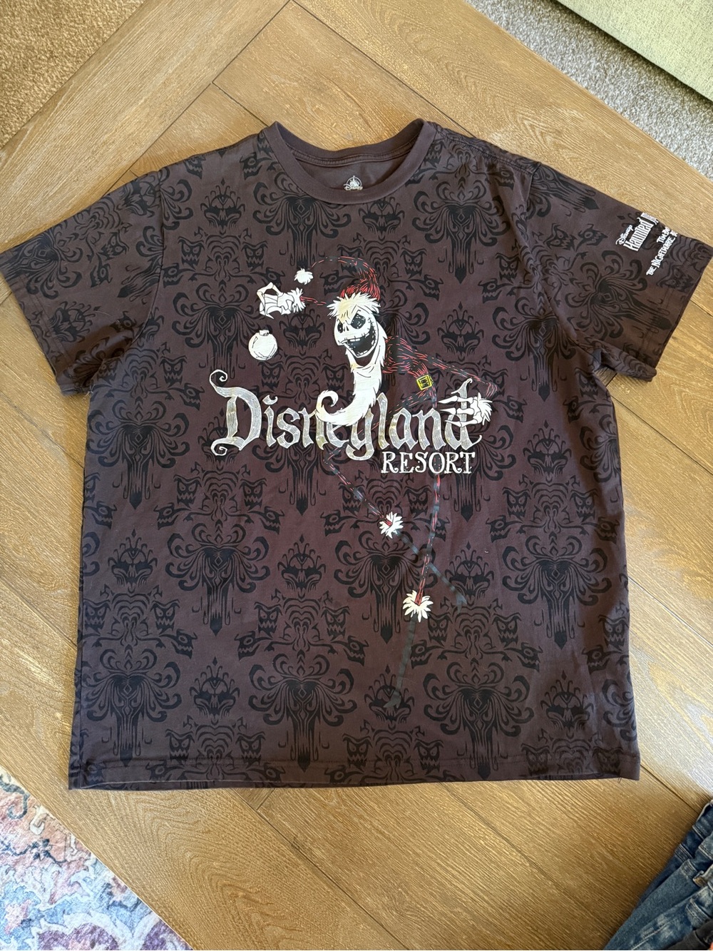 Disneyland Resort Haunted Mansion Jack Skellington Glow in the Dark T-Shirt